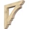 Ekena Millwork Balboa Slat Rough Sawn Bracket, Douglas Fir, 6"W x 42"D x 42"H BKT06X42X42BOA06RDF - alternate 1